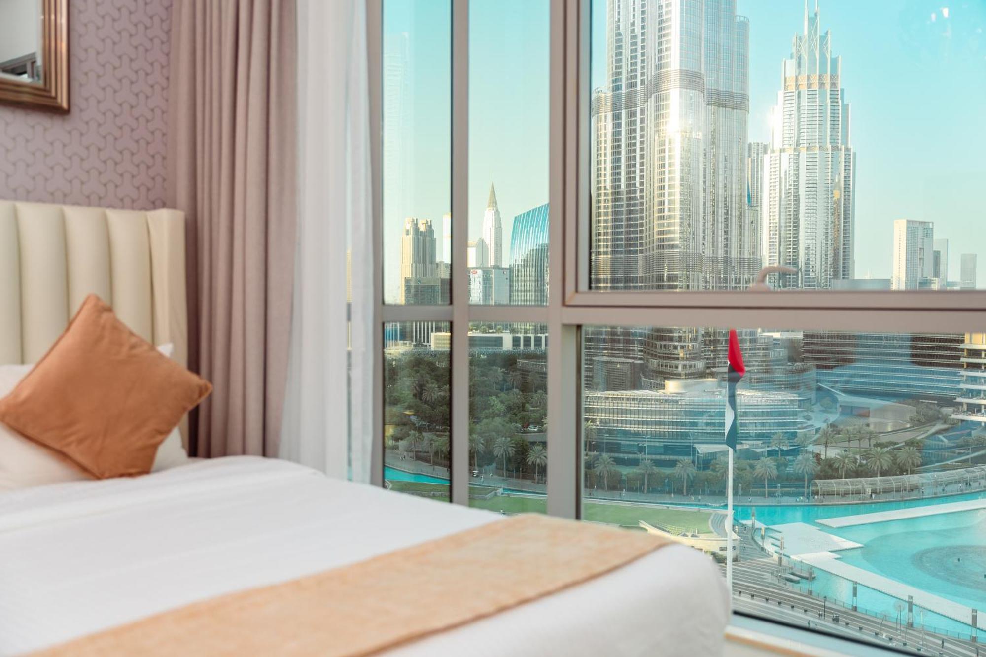 Elite Royal Apartment - T3 - Full Burj Khalifa & Fountain View Dubai Esterno foto